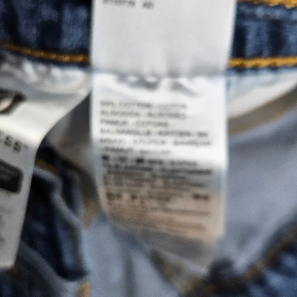 Levi's 527 Slim Bootcut Jeans Mens 36x32 Blue Denim Casual Workwear